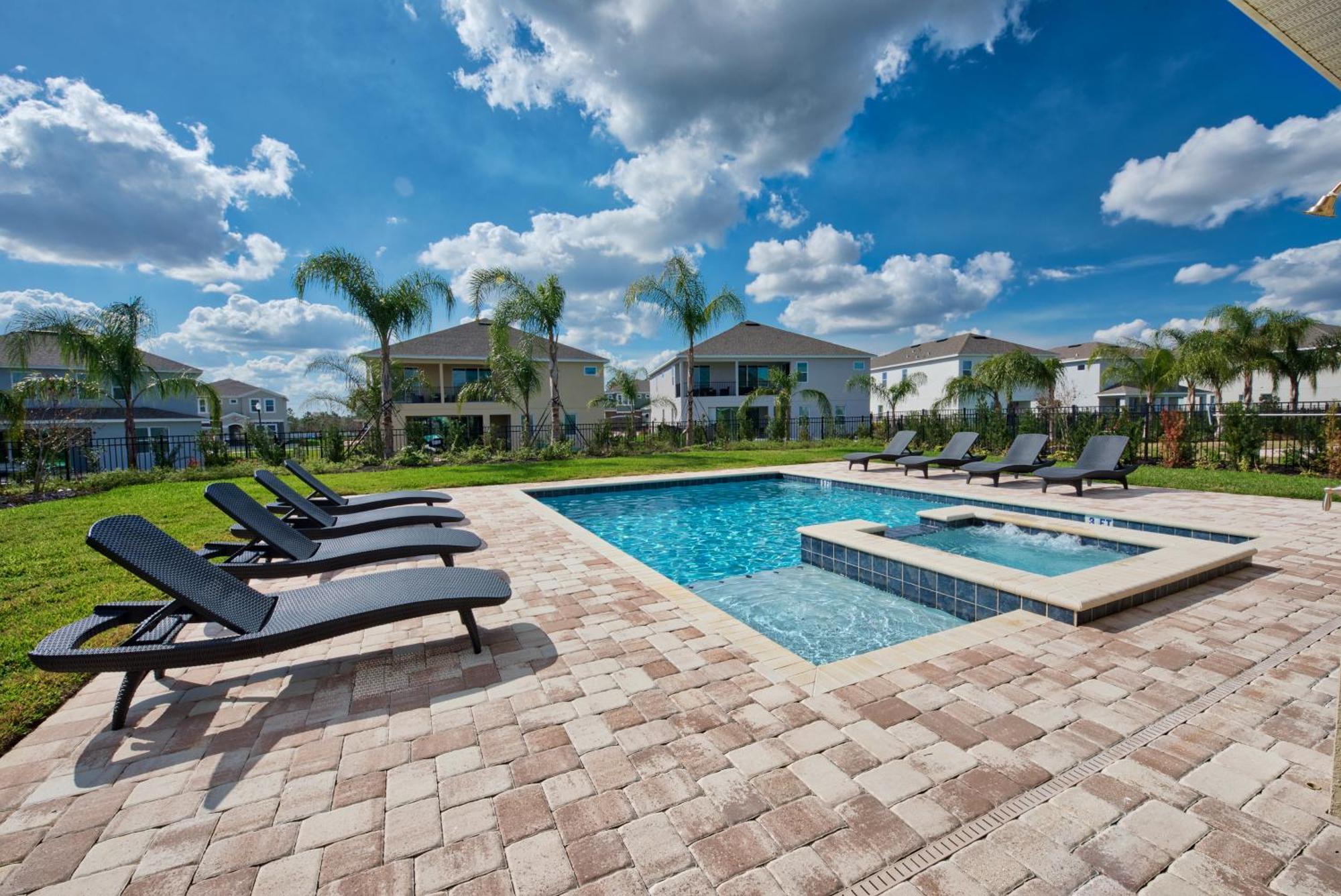 Encore Resort: Disney-Adjacent Villa with Private Pool and Themed Rooms Orlando Exterior photo